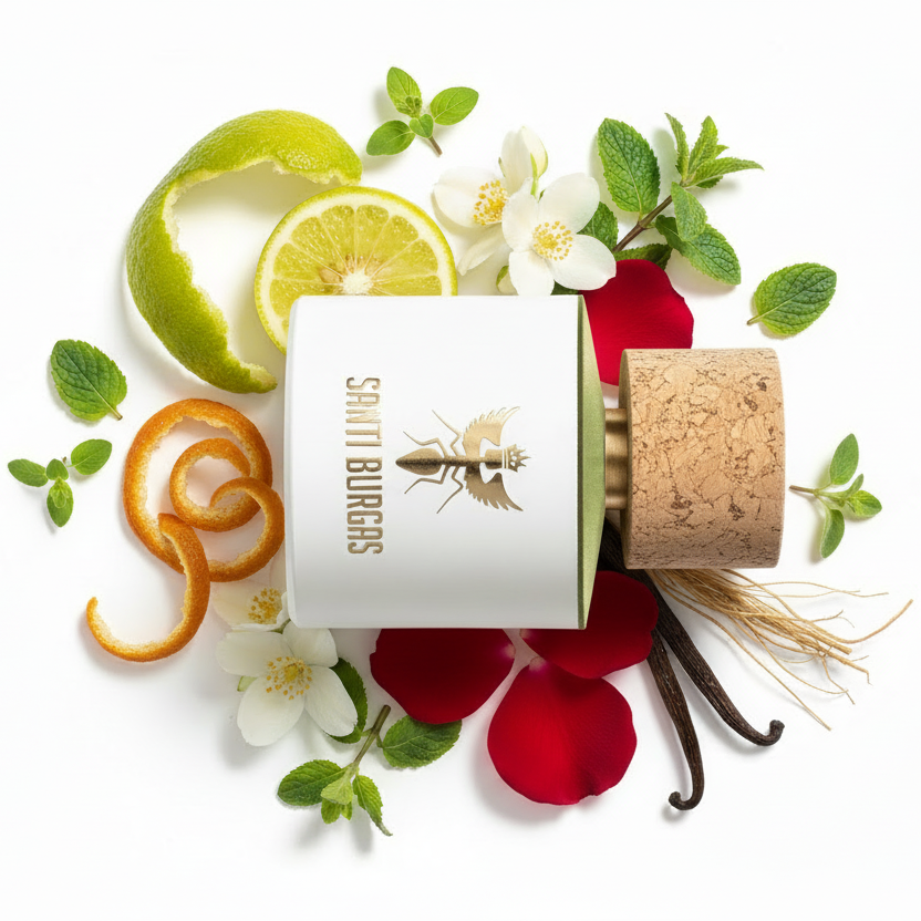 Verdant Delirivm Santi Burgas perfumes de autor con orégano y pétalos de rosa